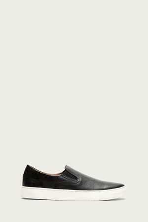Black Men's FRYE Astor Gore Slip On Sneakers | XYK-948071