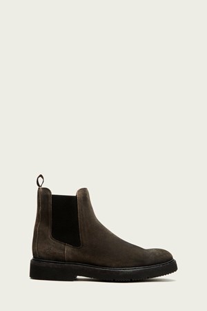 Black Men's FRYE Bowery Light Chelsea Boots | IRC-273865