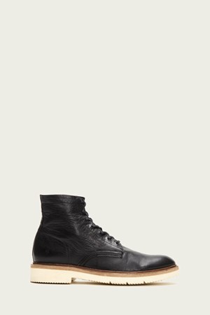 Black Men's FRYE Bowery Light Lace Up Boots | LXA-359760
