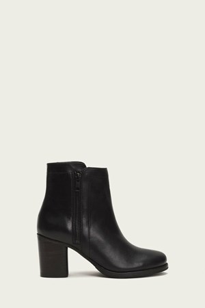 Black Women's FRYE Addie Double Zip Mid Calf Boots | EKZ-702594
